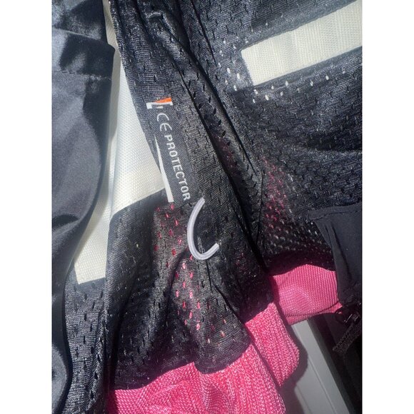 Cortech Womens Motorcycle Jacket Pink/White Mesh Size S - Picture 7 of 9